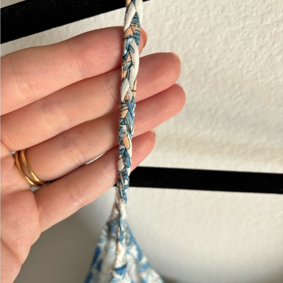 Paisley & Floral Blue Spaghetti Strap Top - Picture 4 of 6